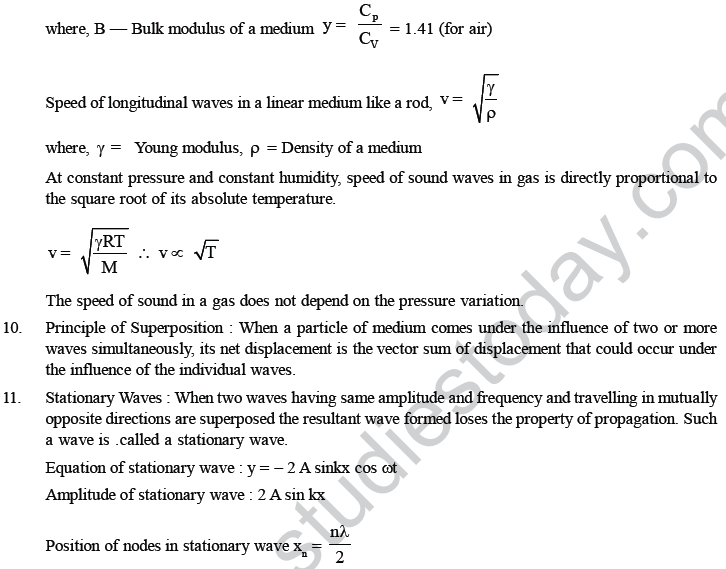 NEET UG Physics Oscillations and Waves MCQs, Multiple Choice Questions